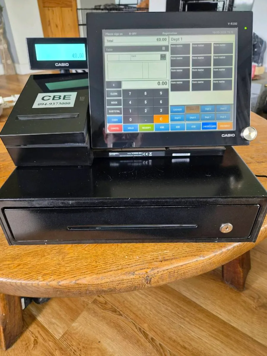 CASIO Touchscreen Cash Register - Image 1