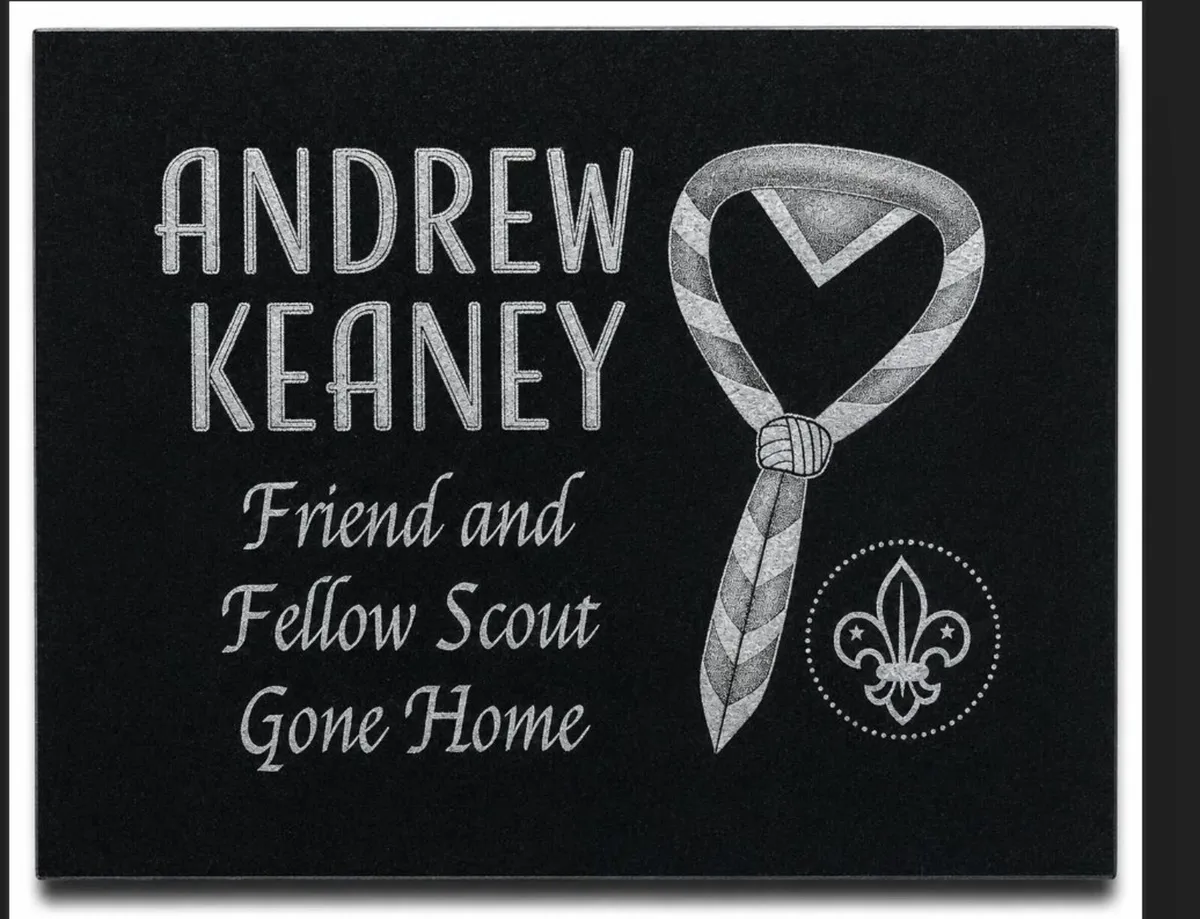 Granite Memorial Plaque - Image 4