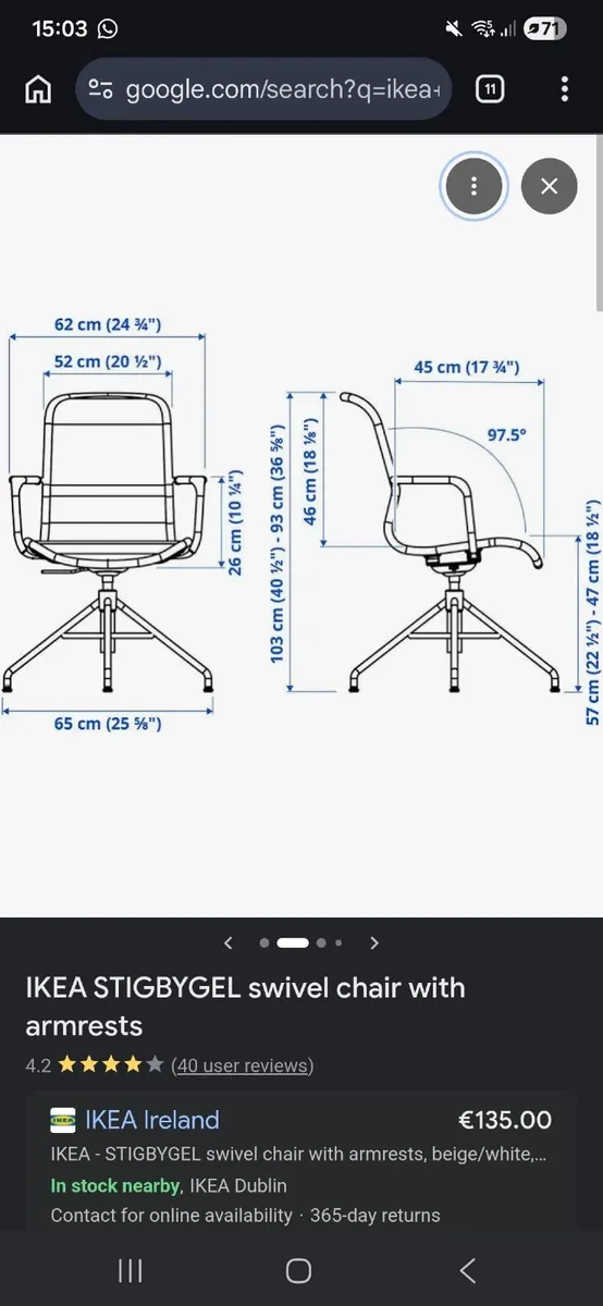 Office chair - Image 4