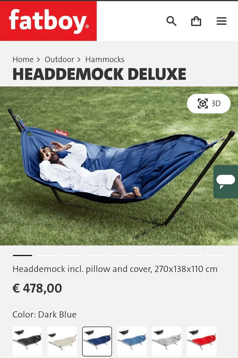 Fatboy Headdemock Deluxe Hammock - Image 1