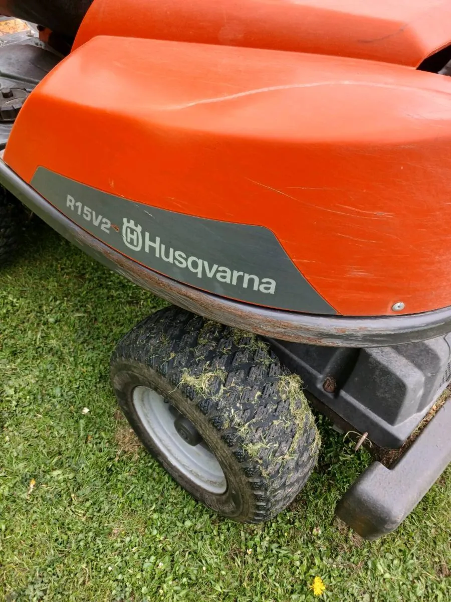 Husqvarna Rider Twin cylinder Kawasaki engine - Image 3
