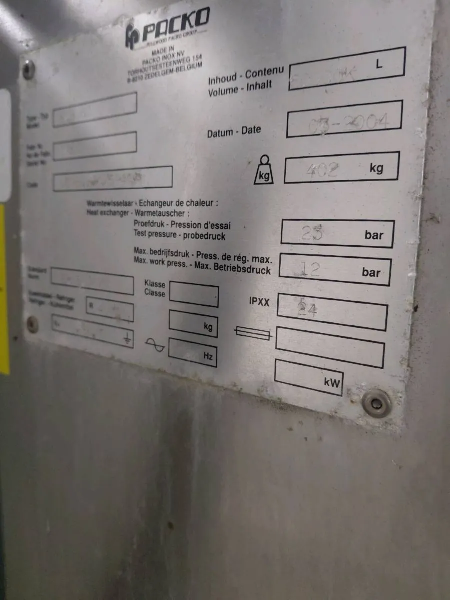 8000L Packo milk tank ice bank - Image 4