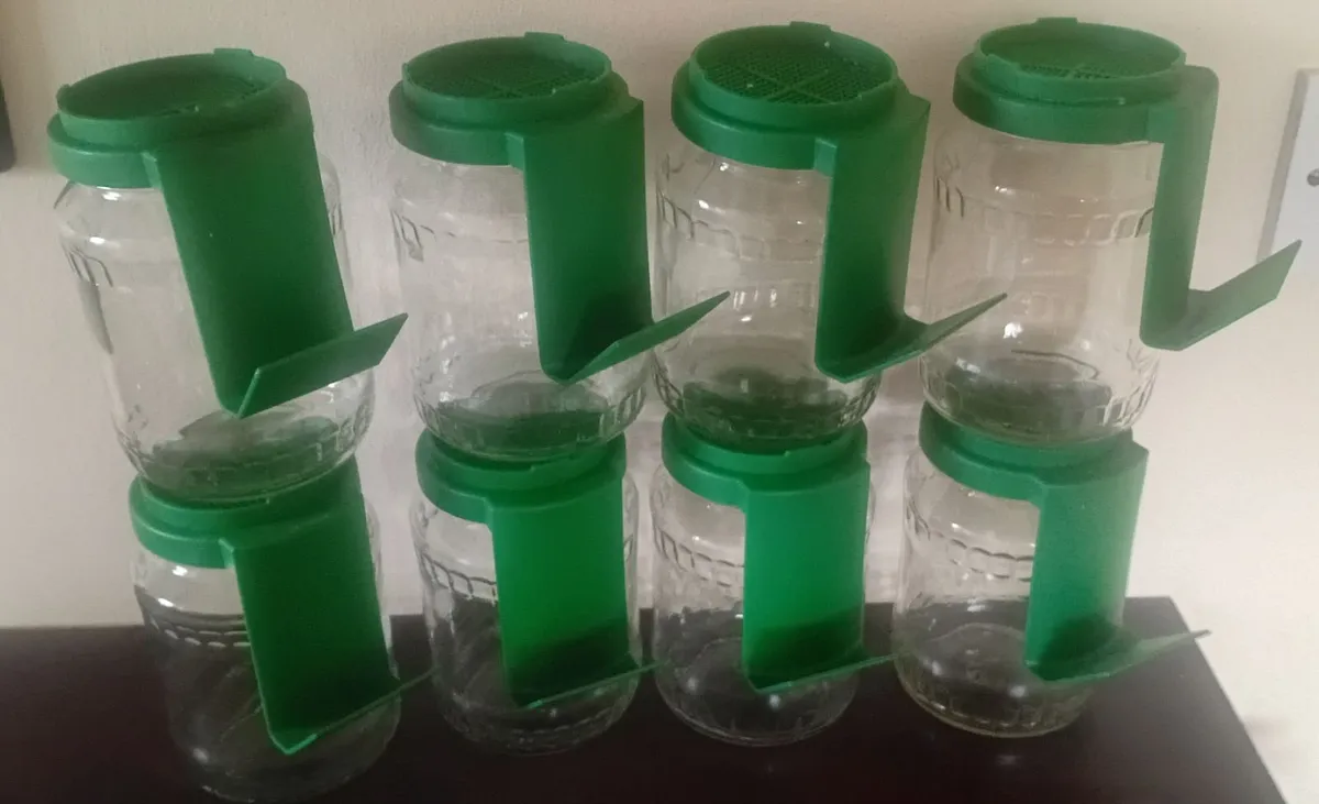 8 Biosnack Glass Sprouting Jars - Image 1