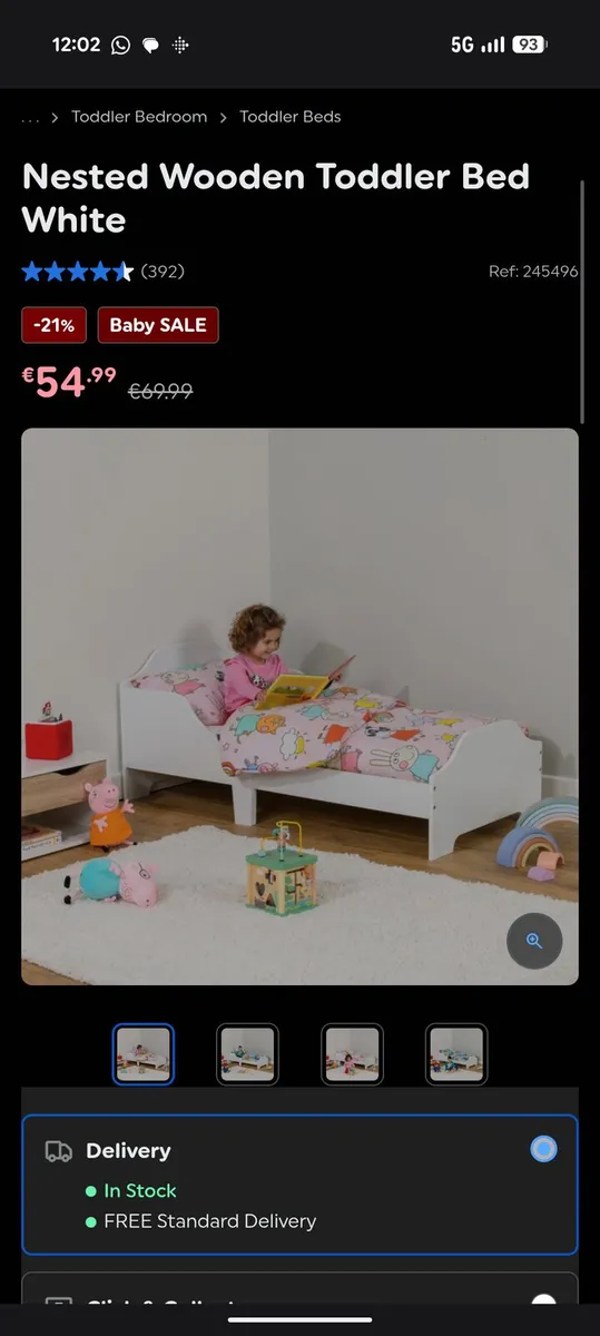 2 Toddler bed - Image 1