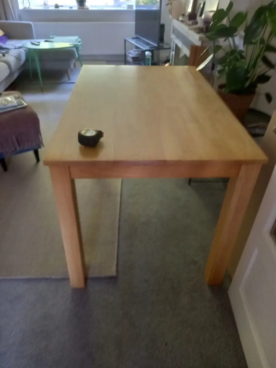 Kitchen table and 4 chairs - Image 2