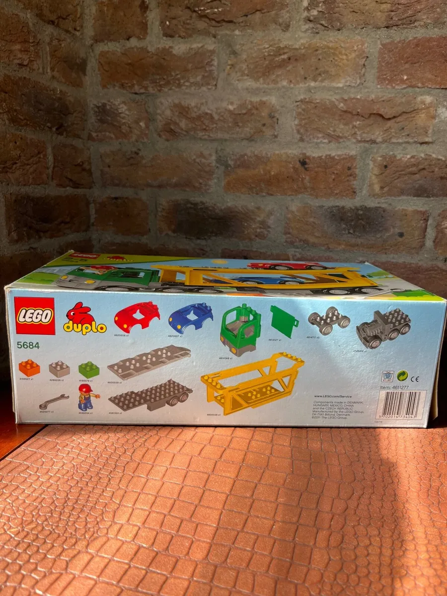 Lego Duplo Truck with Car Trailer - Image 2