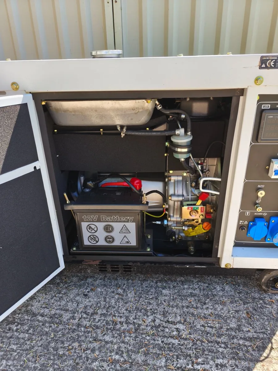 Diesel Generator-Hyundai Silent Pro 6.3KW - Image 1