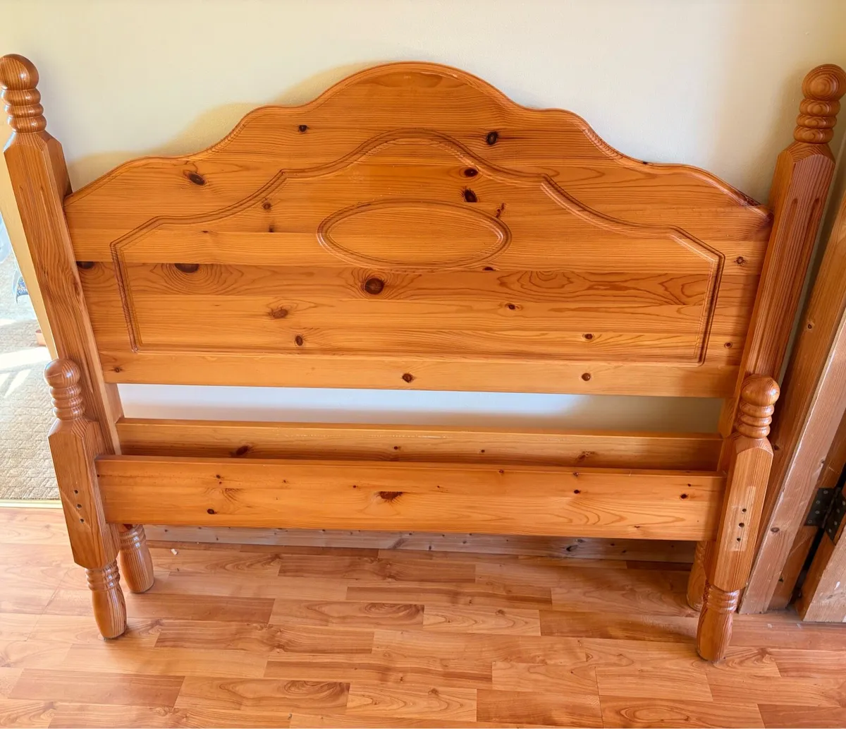 4 ft Pine Bed Frame - Must go by 24th May - Image 2