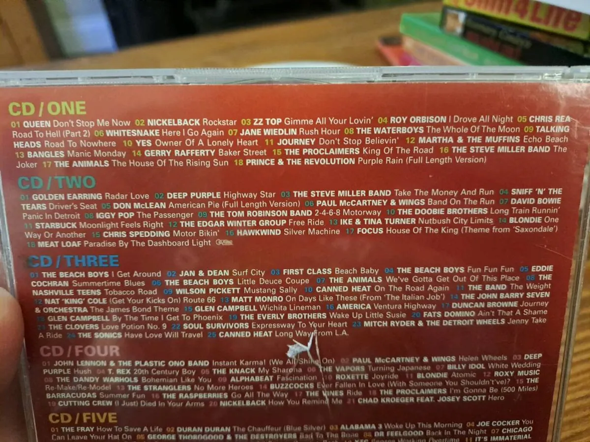 101 Driving Songs 5CD Box Set - Image 3