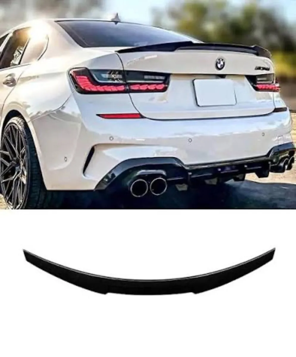 Rear diffuser with quad tips for BMW g20 2019-2022 - Image 3