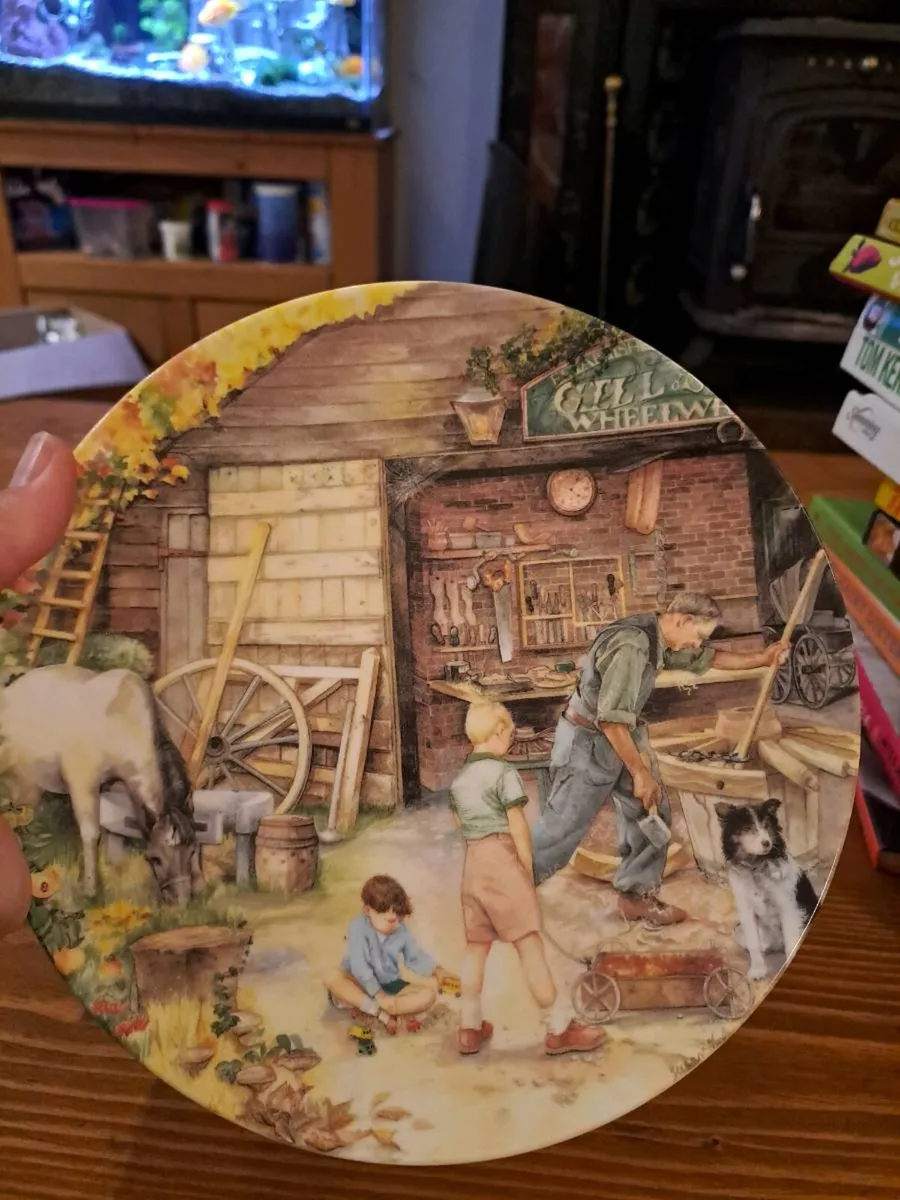 Royal Doulton The Wheelwright Collector Plate - Image 1