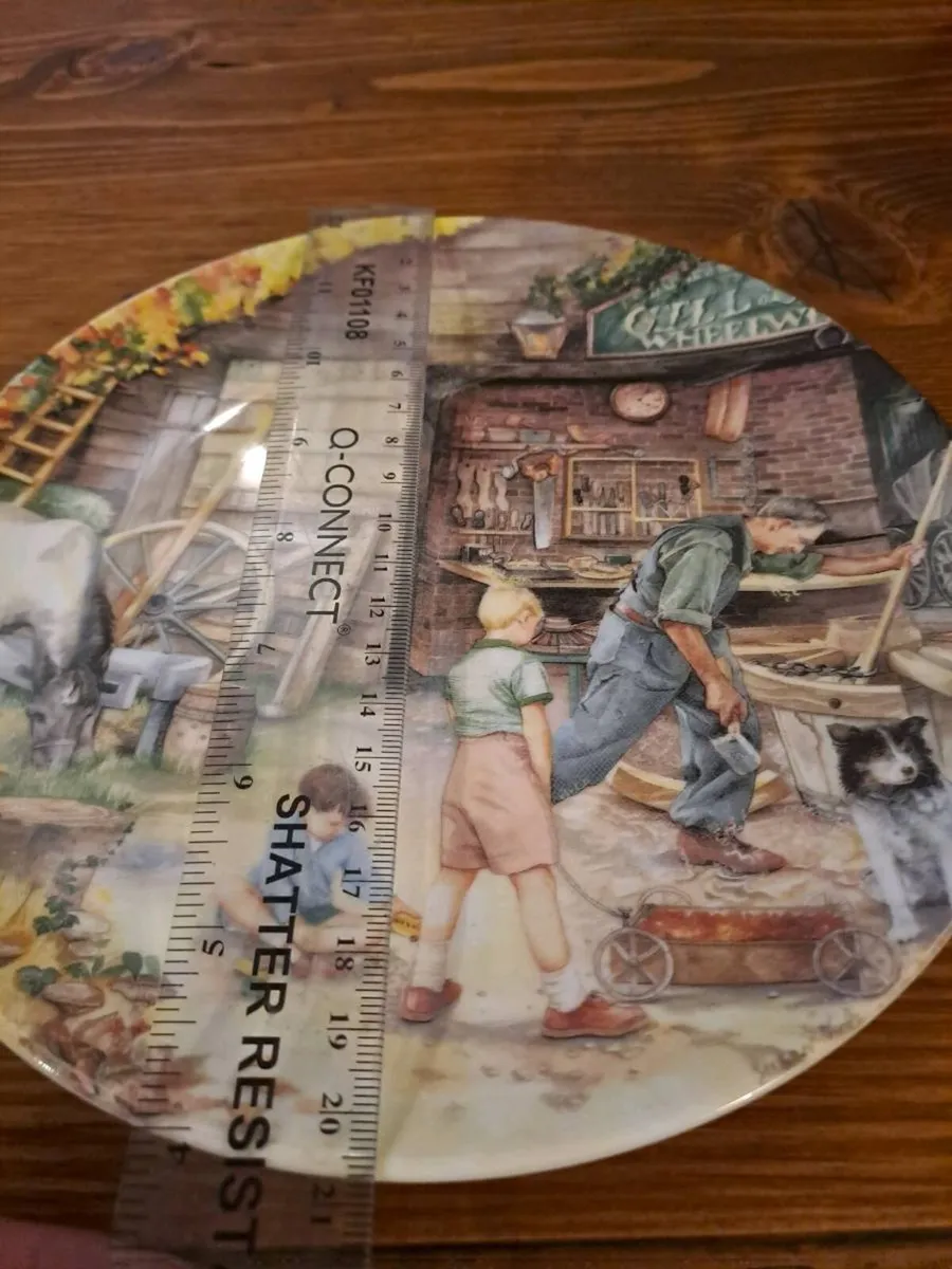 Royal Doulton The Wheelwright Collector Plate - Image 3