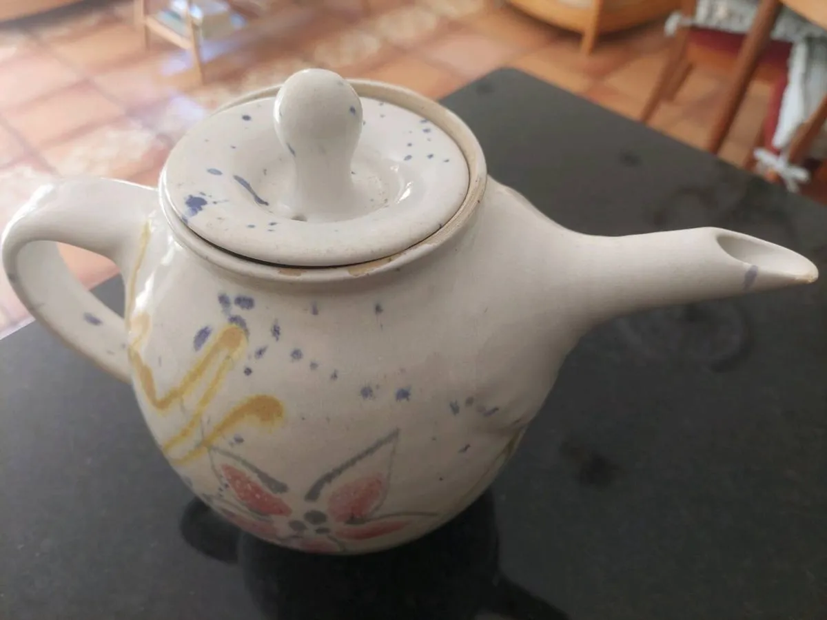 Pottery Tea Pot - Image 1
