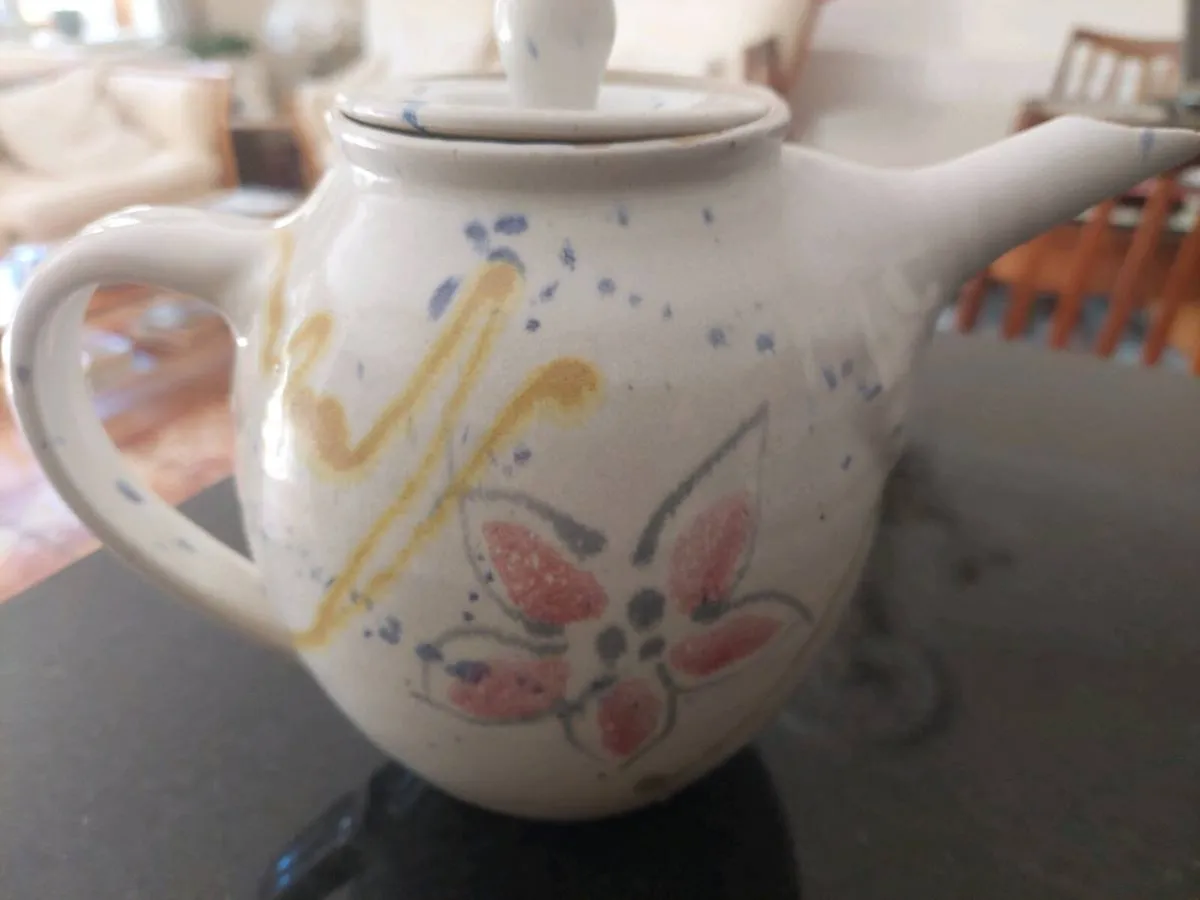 Pottery Tea Pot - Image 3