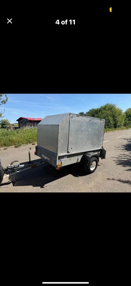 Ifor williams po6 single axle removable towvan box - Image 2