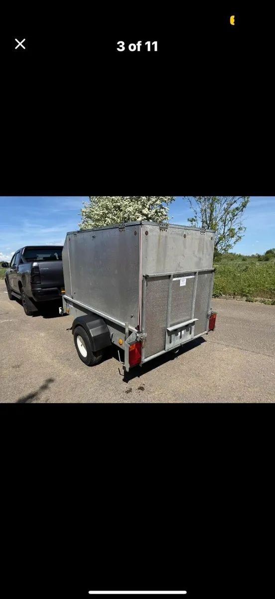 Ifor williams po6 single axle removable towvan box - Image 3