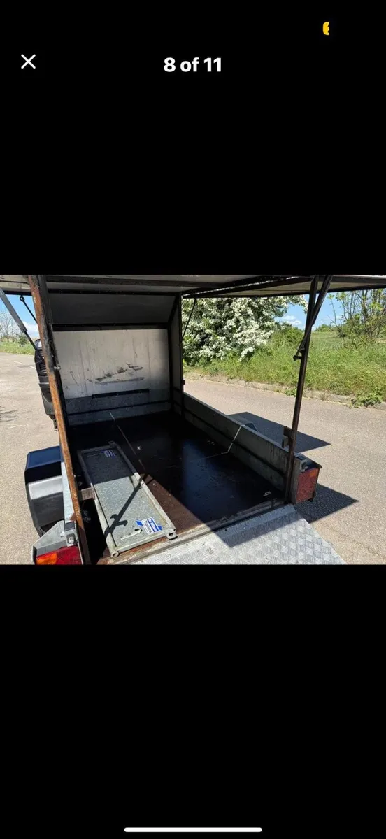 Ifor williams po6 single axle removable towvan box - Image 4