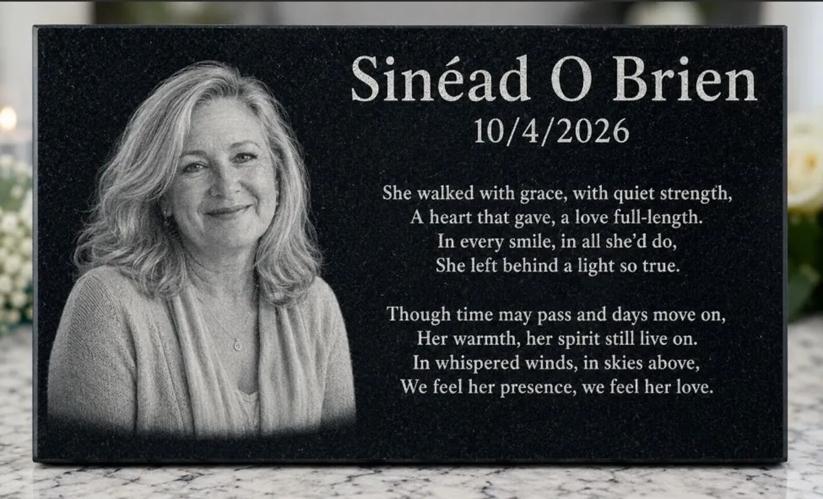 Granite Memorial Plaque - Image 1
