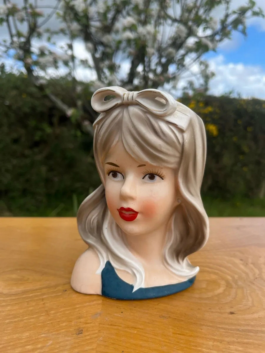 1960s Relpo Ceramic head vase - Image 1