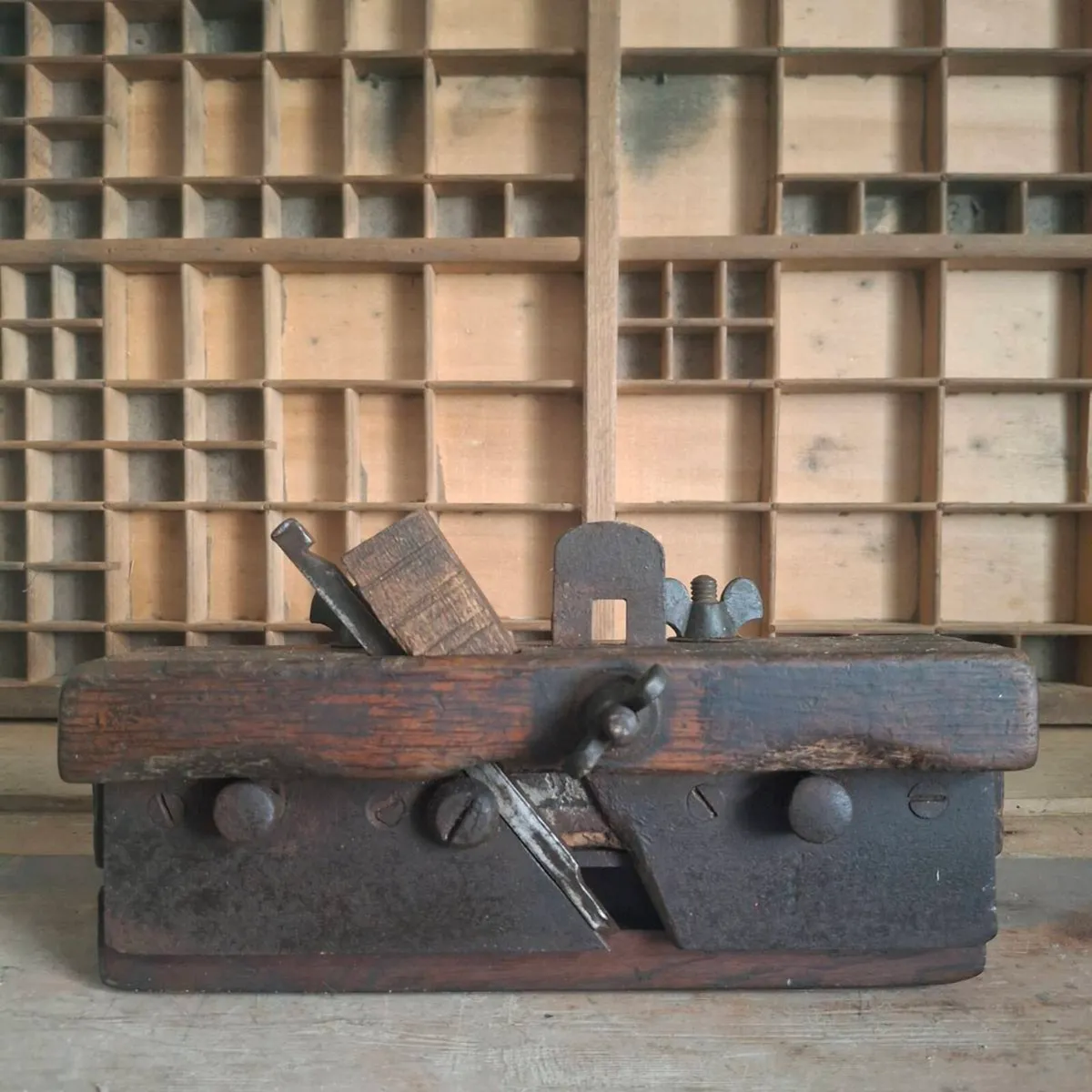 French Antique Plough Plane - Image 1