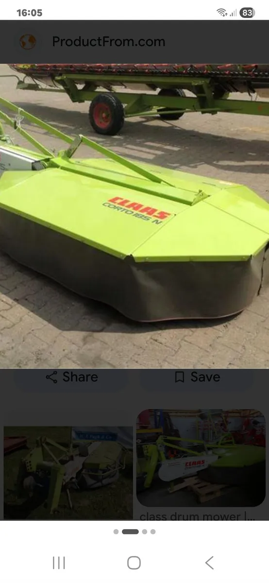 Wanted drum mower class, pz,etc - Image 2