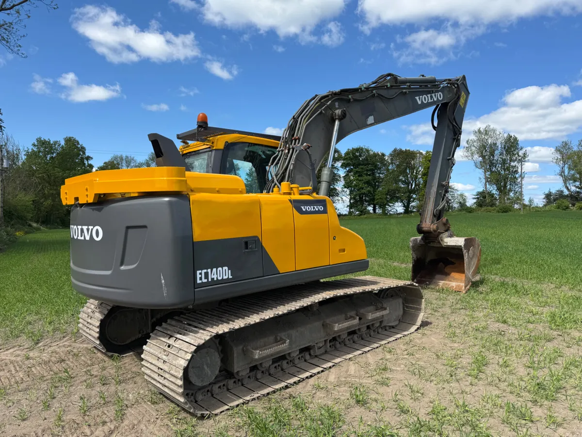 2013 Volvo EC140DL 8600 hours €35950 No Vat - Image 4