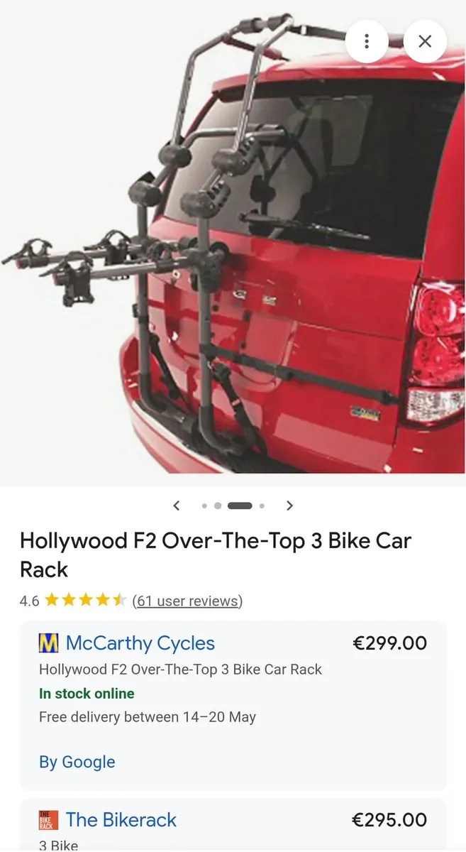 Hollywood F2 over theTop Bike Rack (3) - Image 2