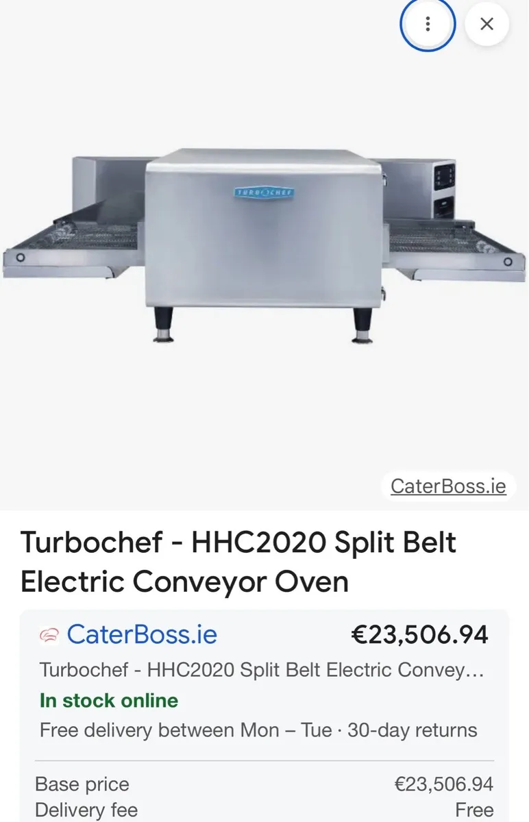 Turbochef conveyor pizza oven - Image 1
