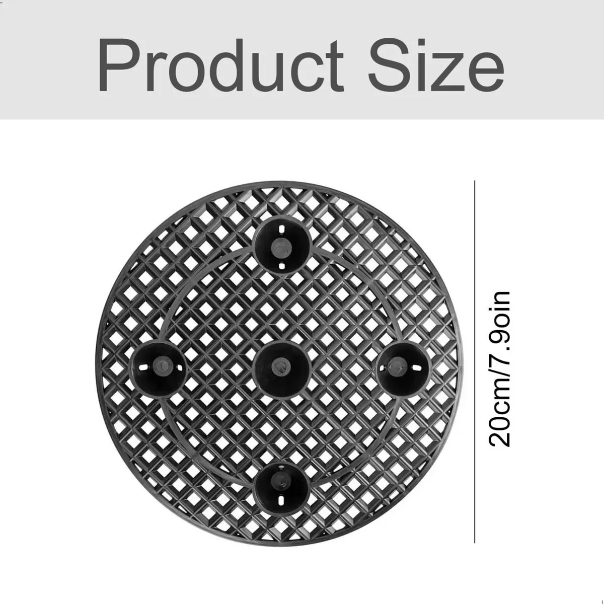 Round Plant Pot Drainage Mesh Pads - Image 1