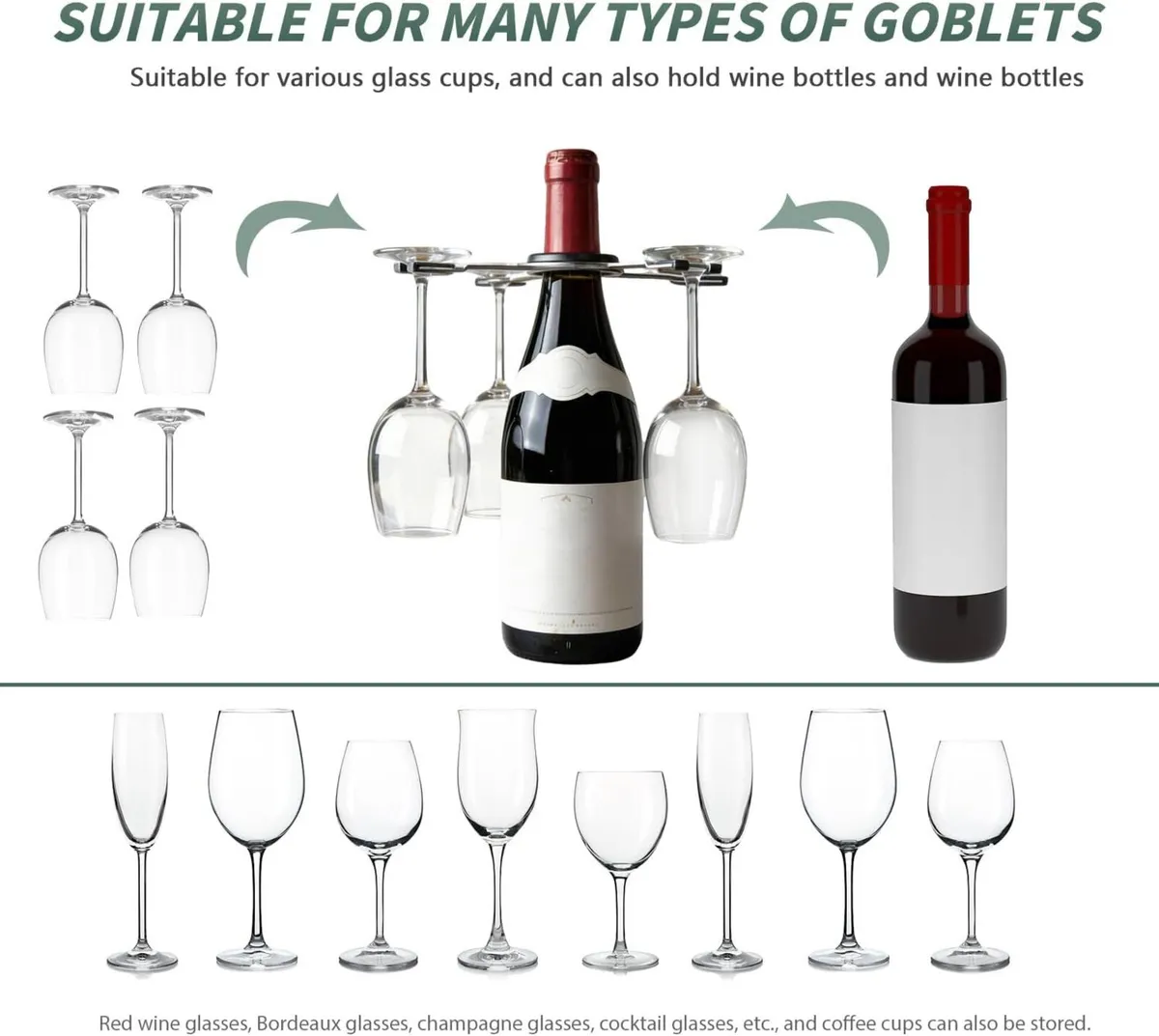 Portable Outdoor Wine Glass Holder - Image 3