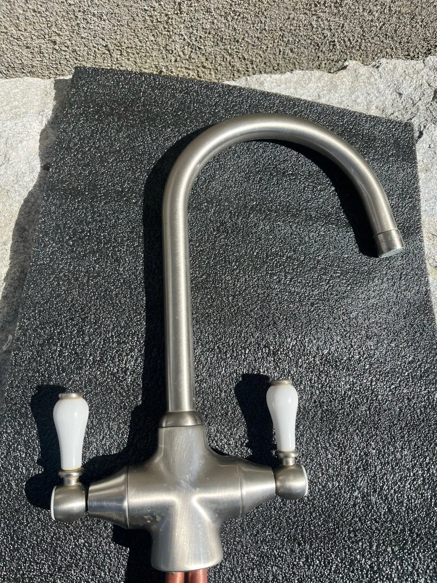 Boston brushed nickel mixer tap - Image 2