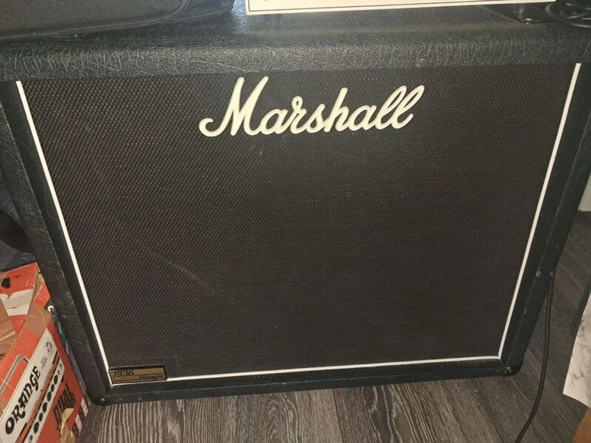 Orange Dual Terror & Marshall 1936v 2x12 Cab - Image 4
