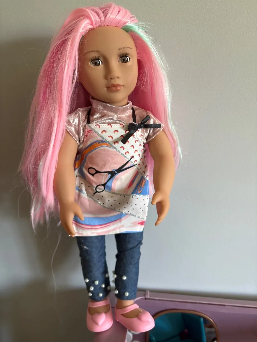 Our Generation Hair Salon plus OG Doll - Image 3