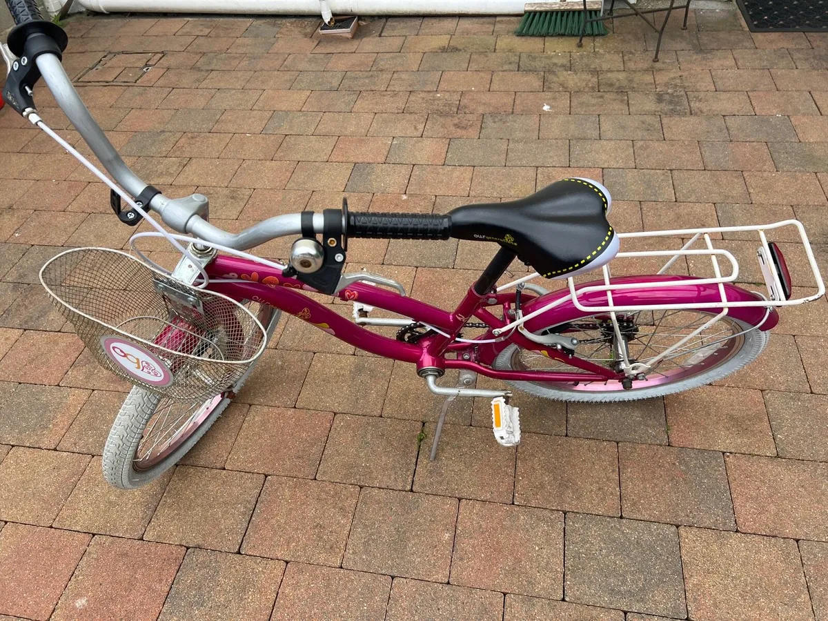 Girls Pink Bike - Image 1