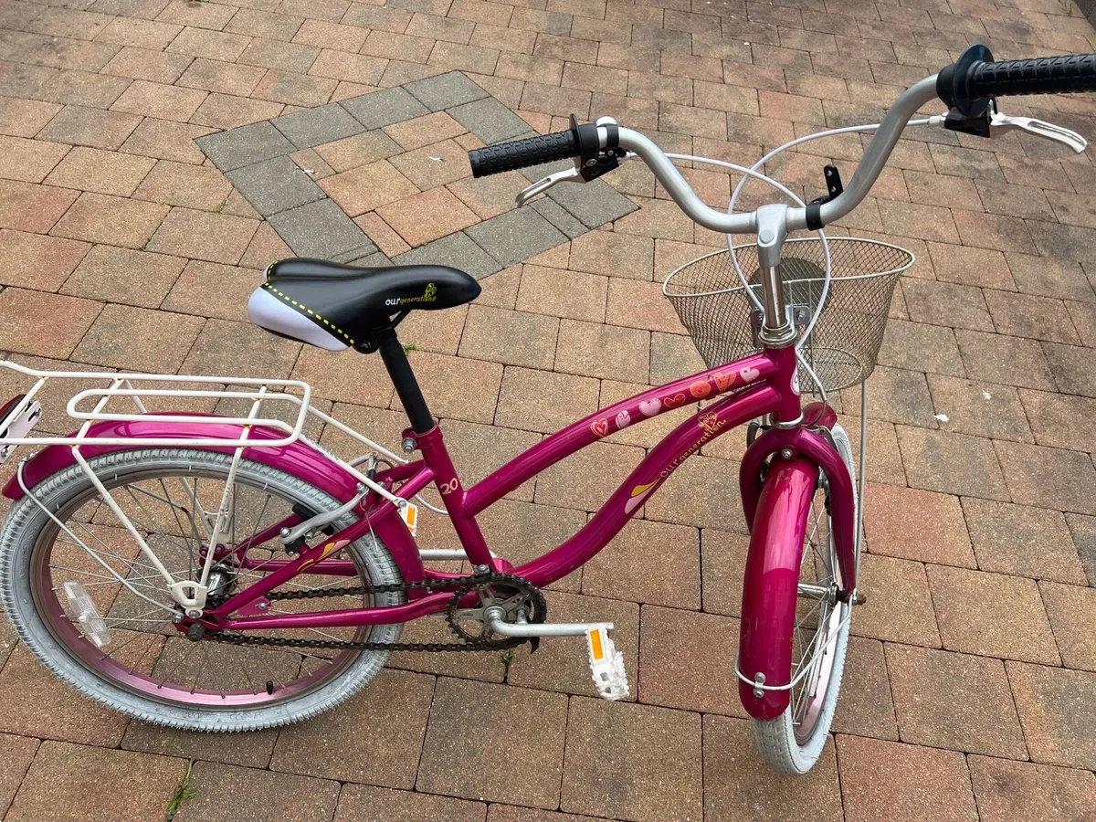 Girls Pink Bike - Image 2