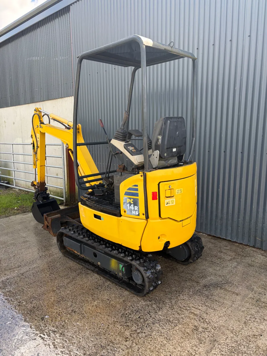 Komatsu PC14R-3HS **340 HOURS** - Image 4