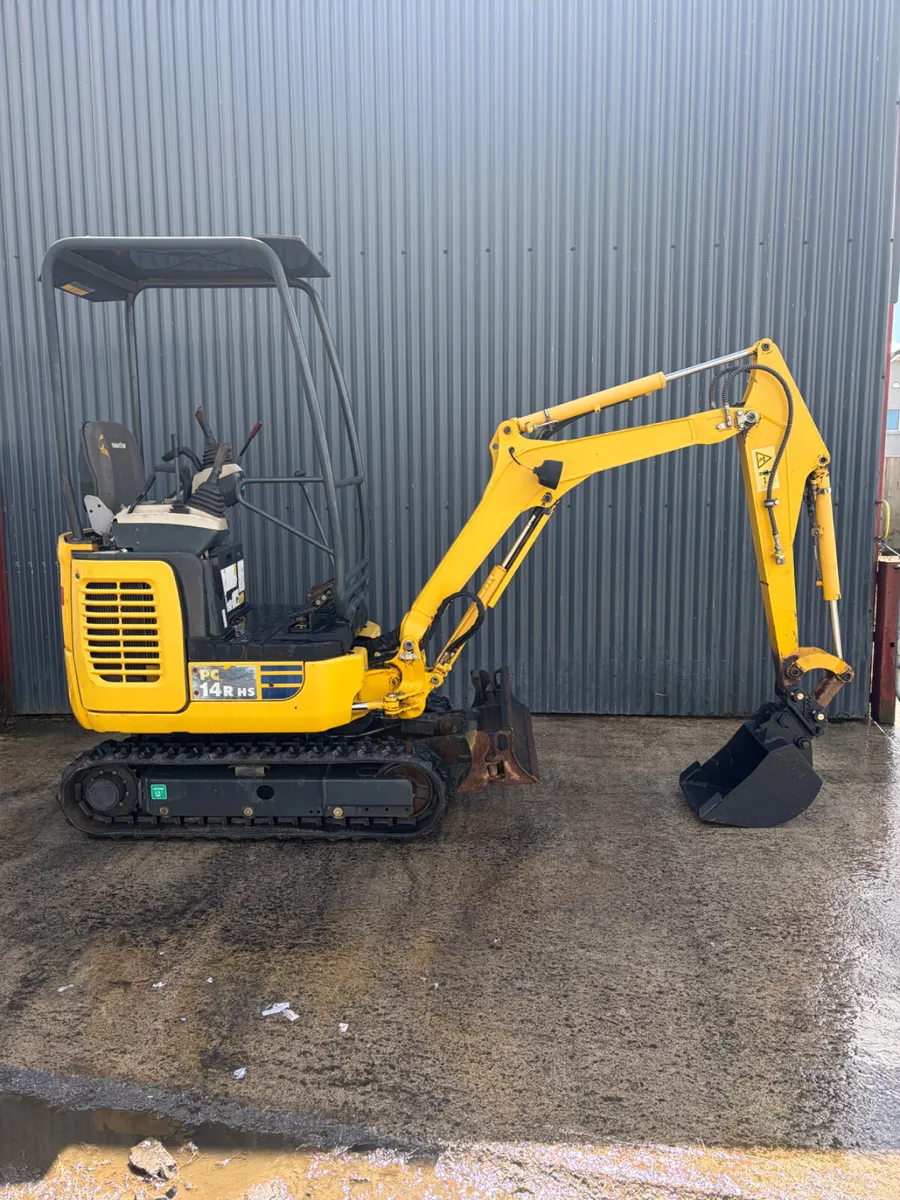 Komatsu PC14R-3HS **340 HOURS** - Image 1
