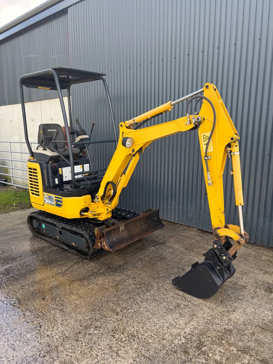 Komatsu PC14R-3HS **340 HOURS** - Image 2