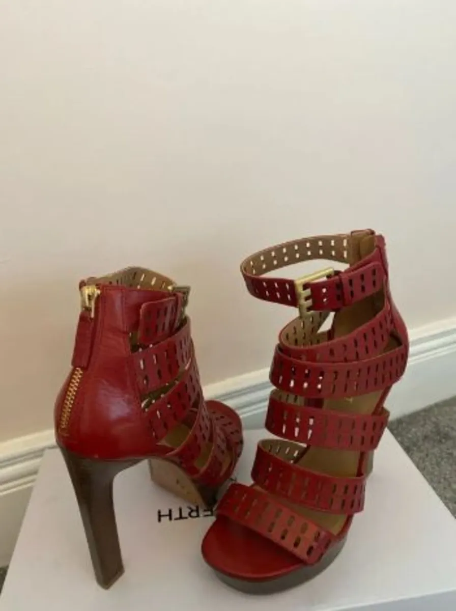 Nine West Leather Heels - Image 1