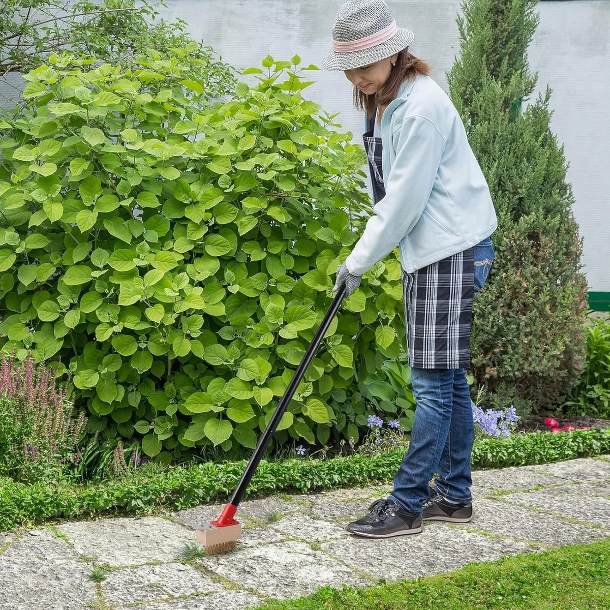Long Handle Weed Removal Brush - Image 3
