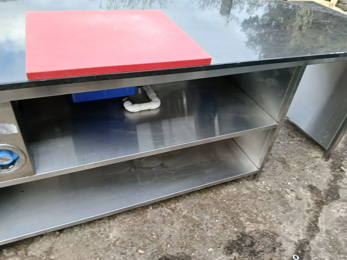 Staneless steel cabbinet table new delivered - Image 2