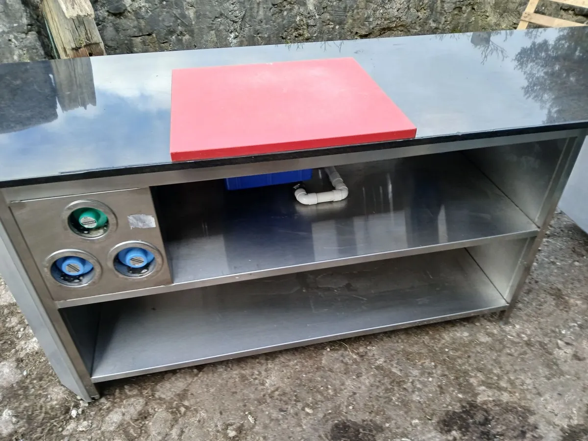 Staneless steel cabbinet table new delivered - Image 3