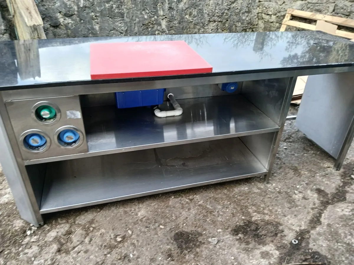 Staneless steel cabbinet table new delivered - Image 4
