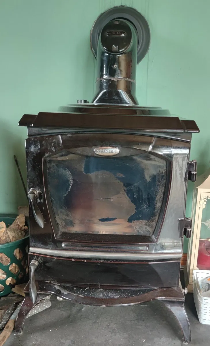 Stanley Reginald multi fuel stove / french doors/ - Image 1