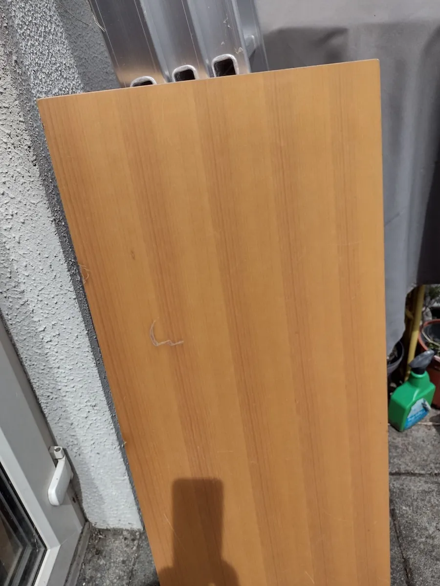 Very heavy solid Oak table top - Image 2