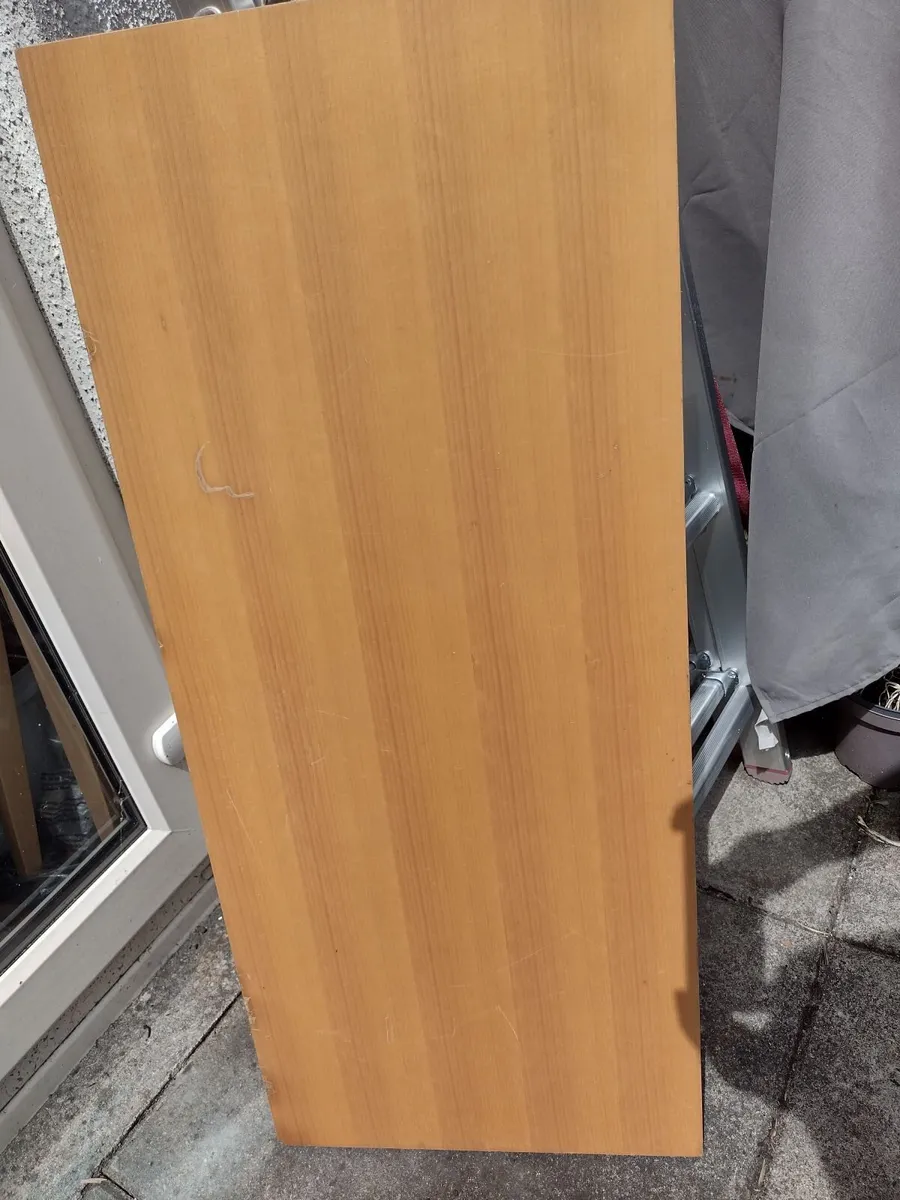 Very heavy solid Oak table top - Image 3