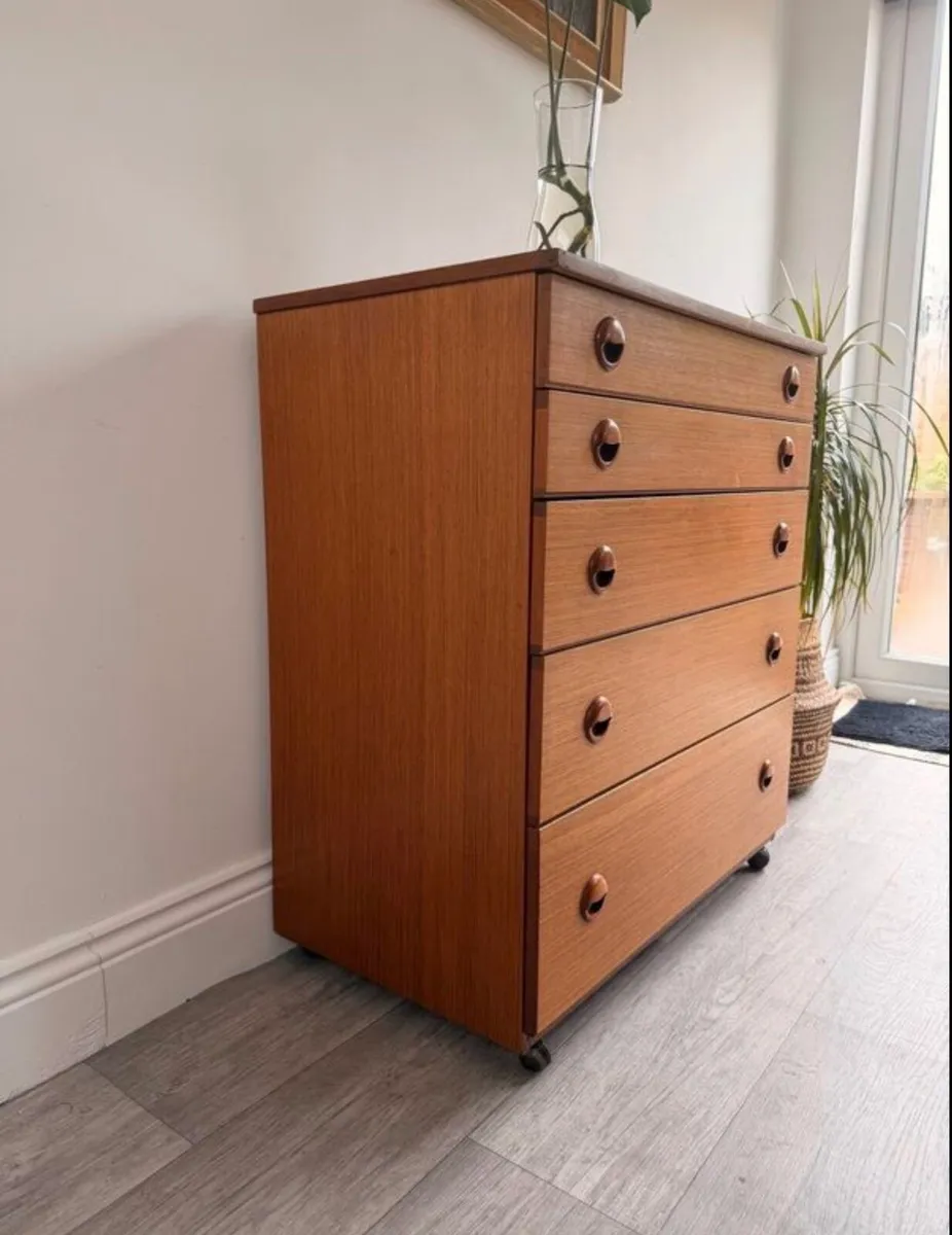 Mid Century Chest of Drawers - Image 2