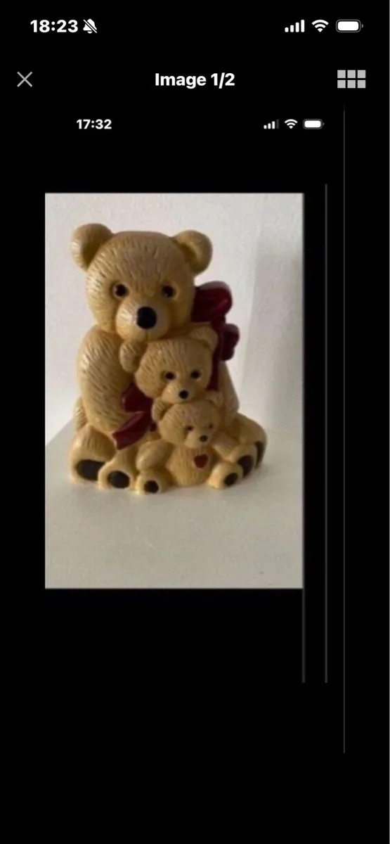 Cast Iron Teddy Bear Doorstop - Image 1