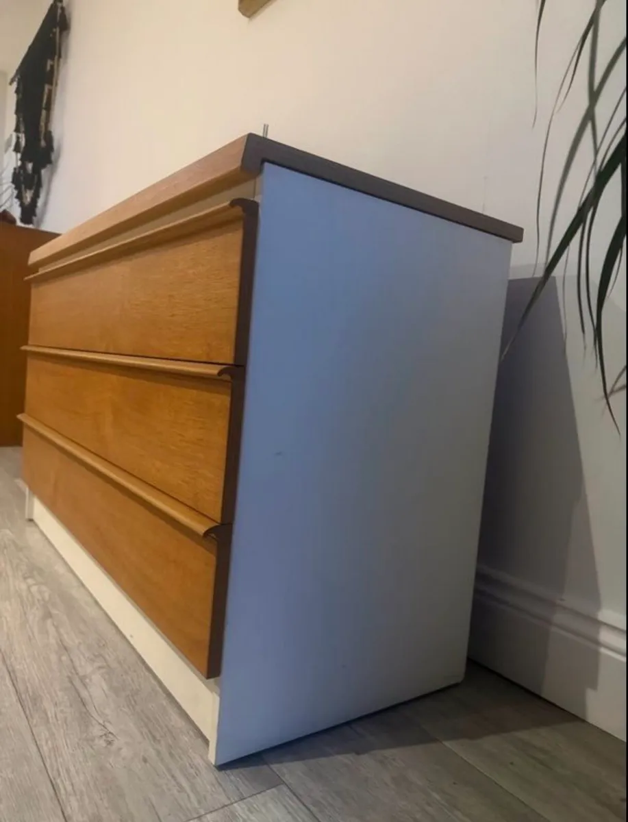 Mid Century Chest of Drawers with Mirror - Image 2