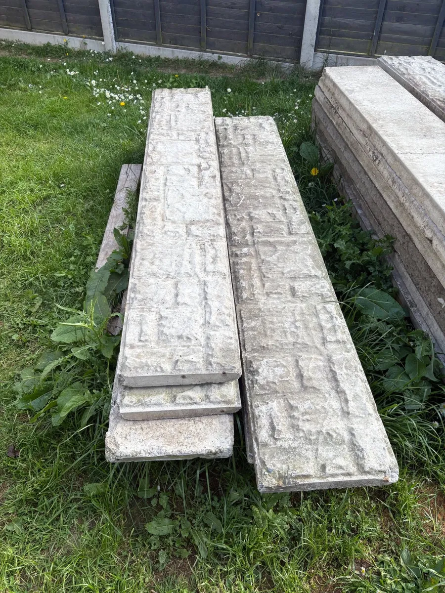 Cement fence panels,base - Image 4